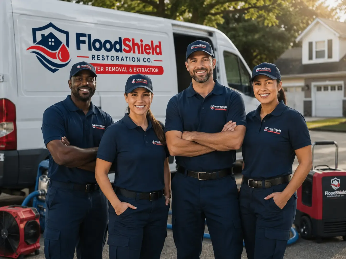 Flood Damage Restoration company in Chana, IL